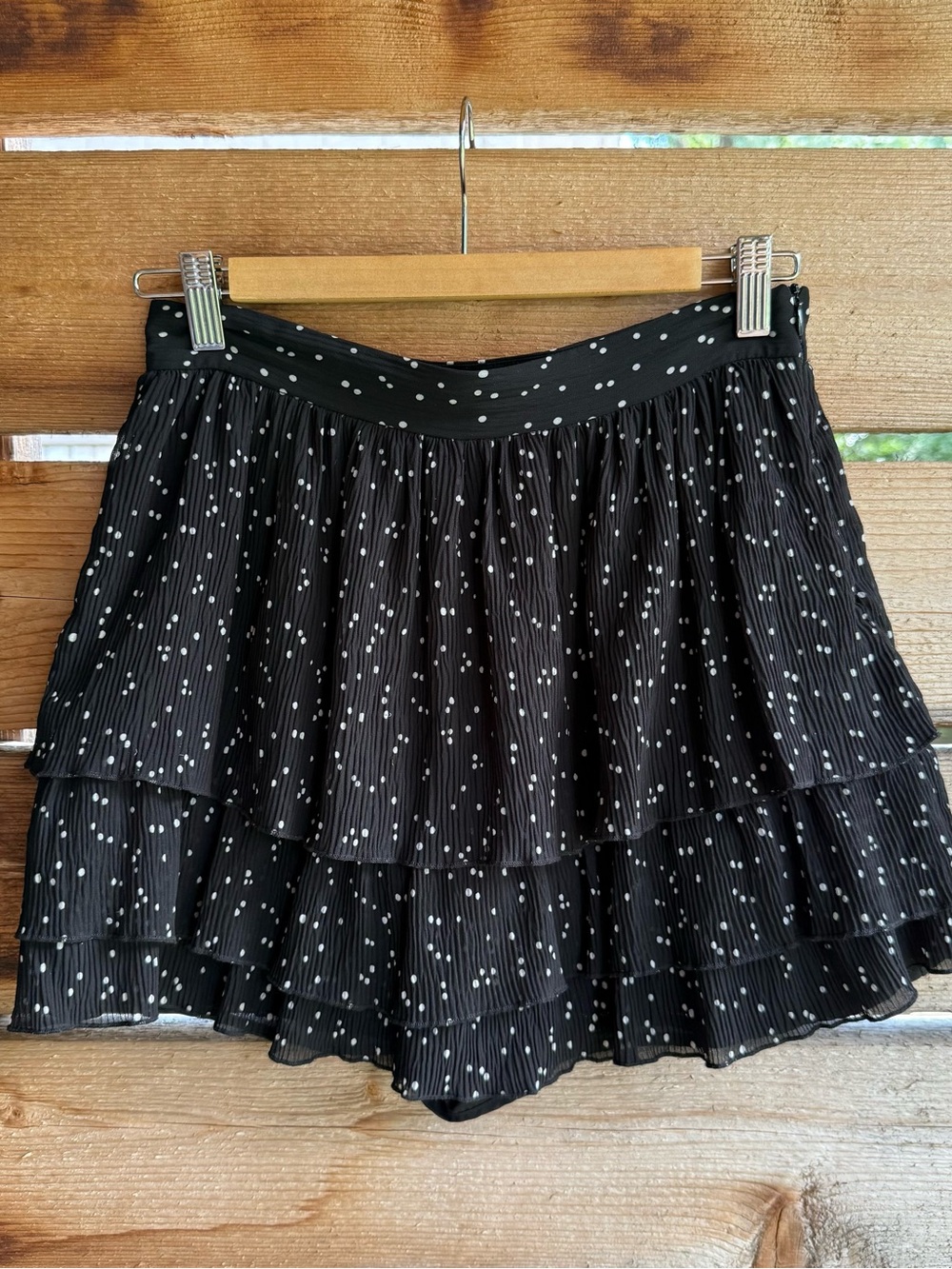 Zara ruffle skort | small